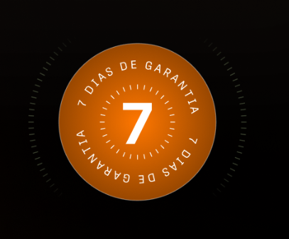 Garantia de 7 dias